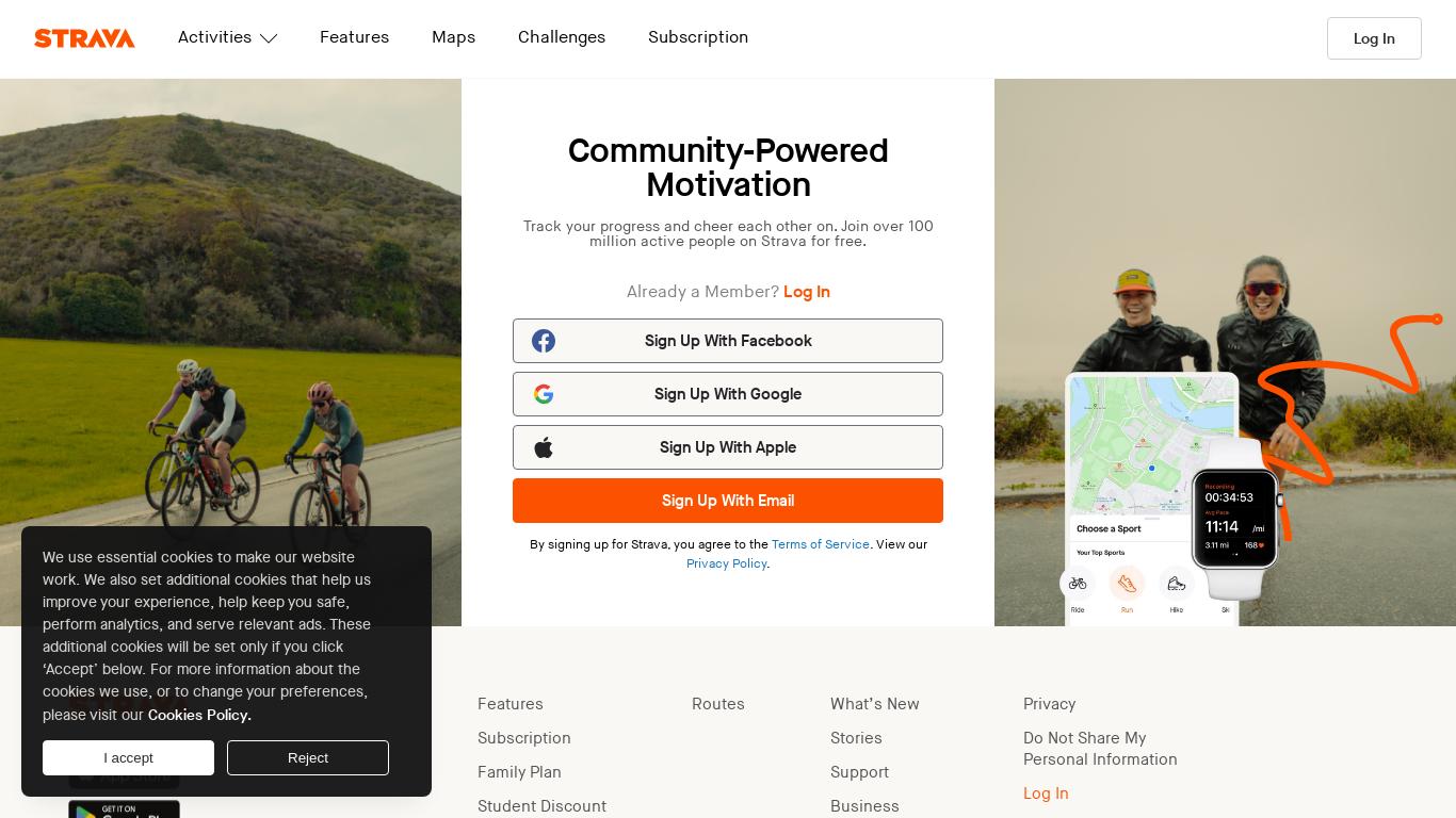 Strava offers a variety of features for athletes, from tracking activities to connecting with a community. It supports various sports and provides in-depth performance analysis. Join for free and explore the ultimate athlete resource.